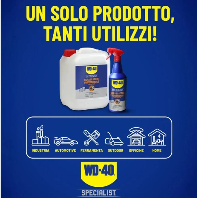 Vendita online WD40 Sgrassatore Professionale Concentrato Specialist 5L